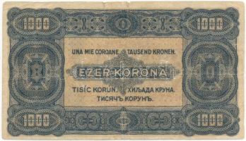 1923. 1000K nyomdahely-jelölés nélkül T:VG Adamo K37