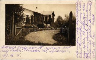 1916 Szepesófalu, Spisská Stará Ves, Altendorf; kastély / castle. photo