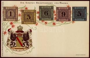 Baden stamps Litho