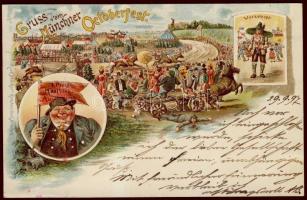 München Octoberfest Litho