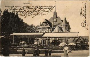 1913 Budapest XIII. Margitszigeti kávéház (EB)