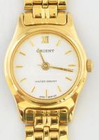 Orient japán aranyozott női karóra, működik, jelzéssel, kvarcóra, d: 15 mm