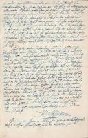 1864.III.31, Brüsszel, Kertbeny Károly (1824-1882) újságíró, műfordító, könyvész, bibliográfus autog...