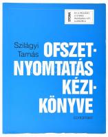 Szilágyi Tamás: Ofszetnyomtatás kézikönyve. Bp., 1996, EditoPrint. Fekete-fehér képekkel illusztrálva. Kiadói papírkötés.