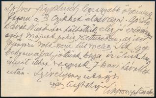 cca 1910-1920 Lengyel, Gróf nagyapponyi Apponyi Sándor (1844-1925) műgyűjtő, diplomata, bibliofil és...