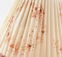 Herendi Apponyi mintás lámpához való búra és elektromos szerelék. m37 cm, d: 55 cm