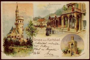 1898 Karlsbad Litho