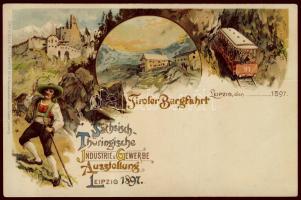 Tirol Bergfahrt commercial Litho