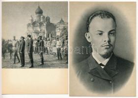 LENIN - 23 db modern orosz képeslap tokban / LENIN - 23 modern Russian postcards in case