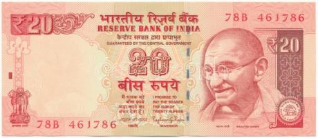 India 2014. 20R T:AU India 2014. 20 Rupees C:AU Krause P#103