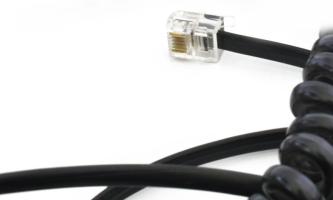 Ónix és fém tárcsázós telefon, kábellel, működőképes, kb. 25x20 cm