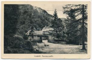 1942 Szádelő, Zádiel; Turista szálló. 10 képes leporello / Tourist hotel - leporellocard with 10 pictures (EK)