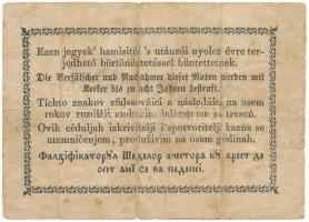 1849. 15kr "Kossuth bankó" T:VG Adamo G102