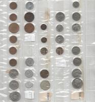 31db vegyes külföldi fémpénz, közte Ciprus, Albánia, Bulgária T:vegyes
31pcs of mixed coins, with C...