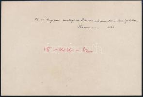 cca 1916-1918 IV. Károly osztrák császár, magyar király a tengerből kiemelt ellenséges aknákat tekin...