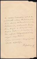 1890 Báró hadadi Wesselényi Miklós (1845-1916) földbirtokos, politikus, Szilágy vármegye főispánja, ...