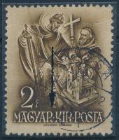 1938 Szent István 2f &quot;R helyett P&quot; lemezhibával