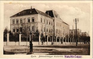 1927 Gyula, Békésvármegyei közkorház (fl)