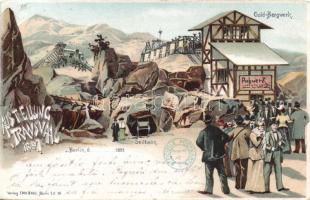 1898 Transvaal Gold-mine Litho
