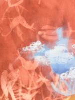 Szalay Pál (1953-2015): Absztrakt kompozíció. Akvarell, pasztell, papír. Jelezve jobbra lent. 49,5x3...