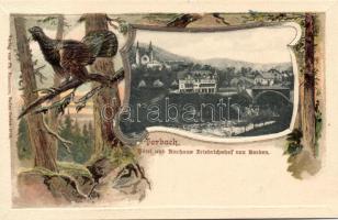 Torbach Hotel Embossed Litho