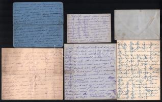 cca 1894-1898 báró Jósika Sámuelné Jósika Irén (1853-1940) saját kézzel írt levelei (3 db) Marczali ...