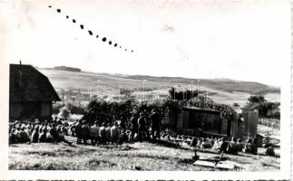 Open-air celebration of Hungarian Miners