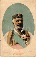 Cetinje, Cettigné; I. Miklós montenegrói király / Nikola I Petrovic-Njegos of Montenegro