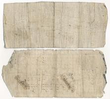 Franciaország / Rouen 1797-1803. 20Fr "annulé (érvénytelen)" felülbélyegzéssel (2x) T:G Fr...