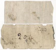 Franciaország / Rouen 1797-1803. 20Fr "annulé (érvénytelen)" felülbélyegzéssel (2x) T:G Fr...