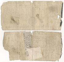 Franciaország 1797-1803. Rouen 20Fr "annulé (érvénytelen)" felülbélyegzéssel (2x) T:G Fran...