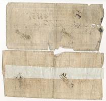 Franciaország / Rouen 1797-1803. 20Fr "annulé (érvénytelen)" felülbélyegzéssel (2x) T:G Fr...