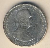 1930. 5P Ag "Horthy jobbra" T:3 kis ph.