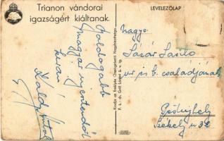 Trianon vándorai igazságért kiáltanak. Kiadja az Ereklyés Országzászló Nagybizottsága / Hungarian ir...