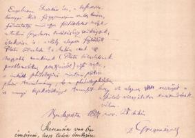 1877 Greguss Ágost (1825-1882) bölcseleti doktor, egyetemi tanár, esztéta, az MTA tag, a Kisfaludy T...