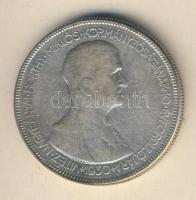 1930. 5P Ag "Horthy jobbra" T:3 kis ph.