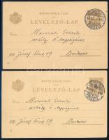 1898 A fiatal Voinovich Géza (1877-1952) irodalomtörténész autográf sorai a fiatal Marczali Erzsébet...