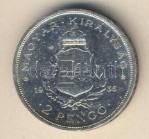 1936. 2P Ag "Liszt" T:2 foltos