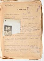 cca 1947-1970 Ildzsa István (1911-?) pénzügyminisztériumi osztályvezető, pártkáder, a Magyar Rádió, ...