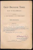 Dr. Czeke Marianne - Dr. H. Révész Margit: Gróf Brunsvik Teréz élet- és jellemrajza. Ford.: Dr. Petr...