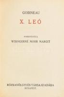 Gobineau, [Josef Arthur de]: A Renaissance. 5 kötet. [Teljes]. Savonarola; Cesare Borgia; II. Gyula;...