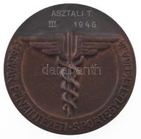 Matskássy Gyula (1912-1971) 1946. "Bajnoki Érem / Magyar Pénzintézeti Sportegyletek Ligája"...