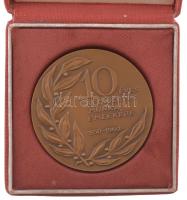 1960. "Fővárosi Nyomdaipari Vállalat 1950-1960 / A 10 éves becsületes munka emlékére" bron...