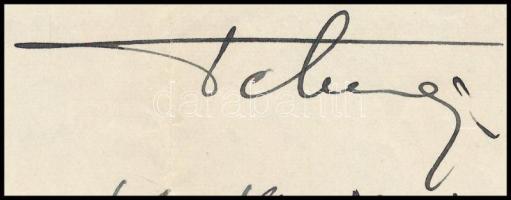 1935 Lübeck, Telmányi Emil (1892-1988) hegedűművész autográf levele Kerekes János (1913-1996) zenesz...