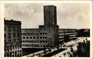 1941 Újvidék, Novi Sad; Közigazgatási palota. Hartija kiadása / administrative palace (ragasztónyom / glue marks)