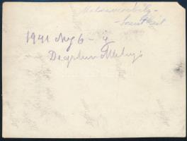 1941 Mátraverebély, Szentkút, fotó, a hátoldalon feliratozva, kis sarokhiánnyal, 11x8 cm