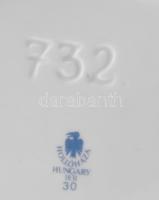 5 darabos magyar porcelán tétel: Zsolnay pörköltes tál, Hollóházi hamuzó, Zsolnay sóborskínáló, 2 db...