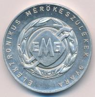 Peternák Gusztáv (1928-) 1968. "Elektronikus Mérőkészülékek Gyára / XII. "EEG" Vándorgyűlés Esztergom" Al emlékérem (46mm) T:AU