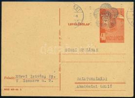 cca 1960-1970 Eörsi István (1931-2005) Kossuth- és József Attila-díjas író, költő, műfordító gépelt ...