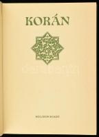 Korán. Ford.: Simon Róbert. + Simon Róbert: A Korán világa. Bp., 1987, Helikon. Kiadói aranyozott bá...